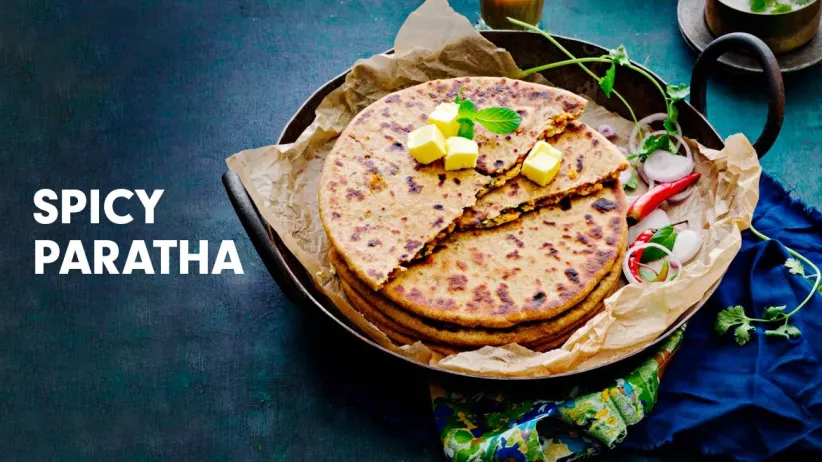 Garlic & Soya Paratha By Chef Vaibhav