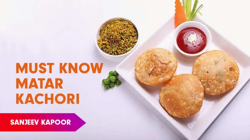 Mutter Ki Kachori Recipe by Sanjeev Kapoor