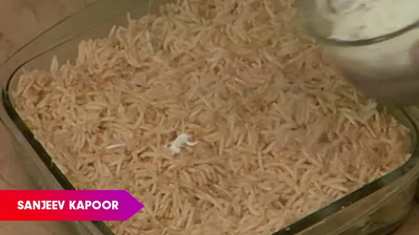 Spicy Cheesy Pulao by Sanjeev Kapoor - Khana Khazana