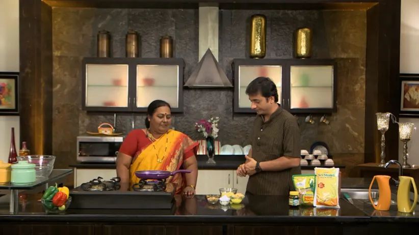 Sweet Corn Mawa Katli' and 'Anjeer Tikki' - Aamhi Saare Khavayye