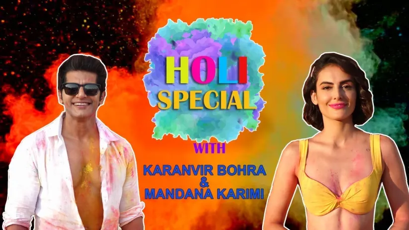 Behind-the-scenes with Karanvir and Mandana