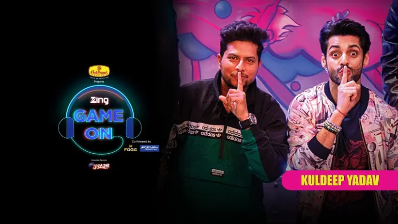 Chinaman bowler Kuldeep Yadav graces the show - Zing Game On