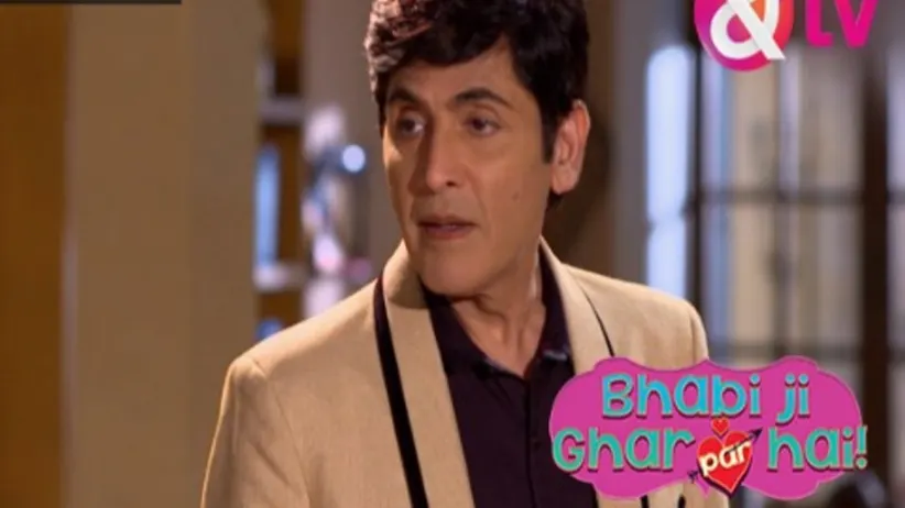 Vibhuti is happy to be stuck in Angoori's house - Bhabi Ji Ghar Par Hai