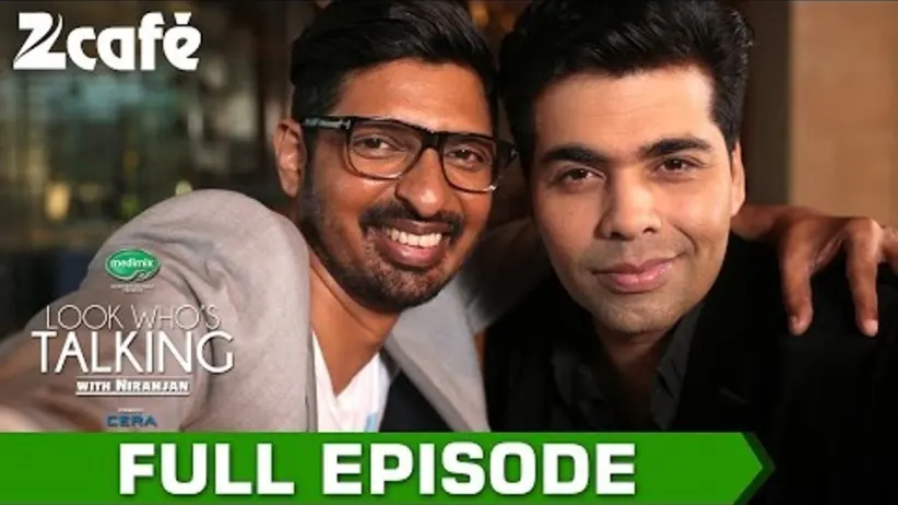 Look Who's Talking with Niranjan Iyengar - Karan Johar - Full Episode - Zee Cafe