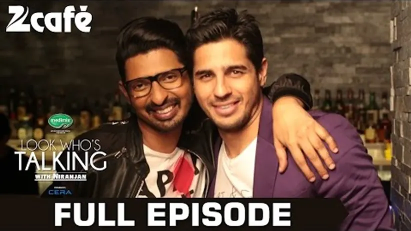 Look Who's Talking with Niranjan Iyengar - Sidharth Malhotra - Full Episode - Zee Cafe