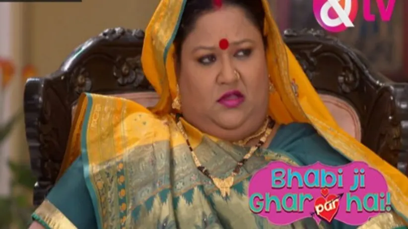 Manmohan takes the help of Vibhuti's maid - Bhabi Ji Ghar Par Hai
