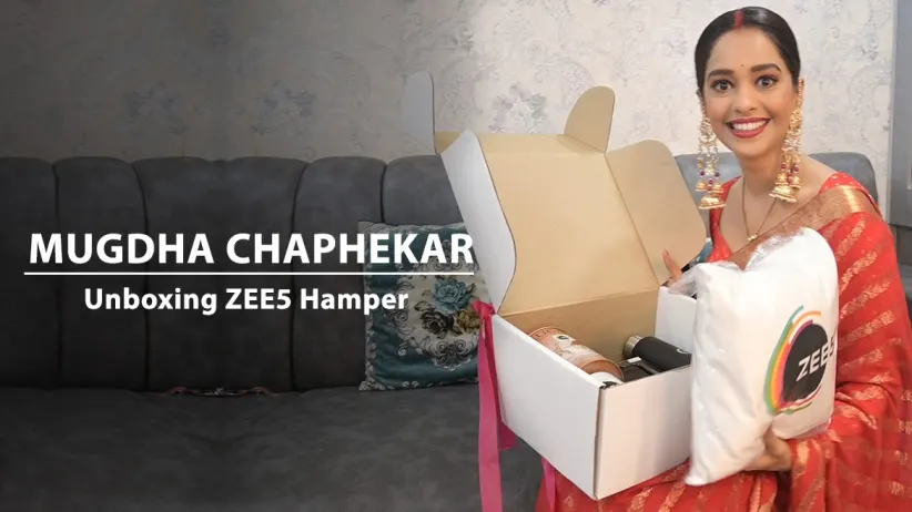 Prachi's Gratitude as She Opens Her ZEE5 Hamper