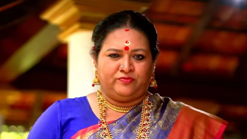 Satyabhama Gives Instructions to Vishnu