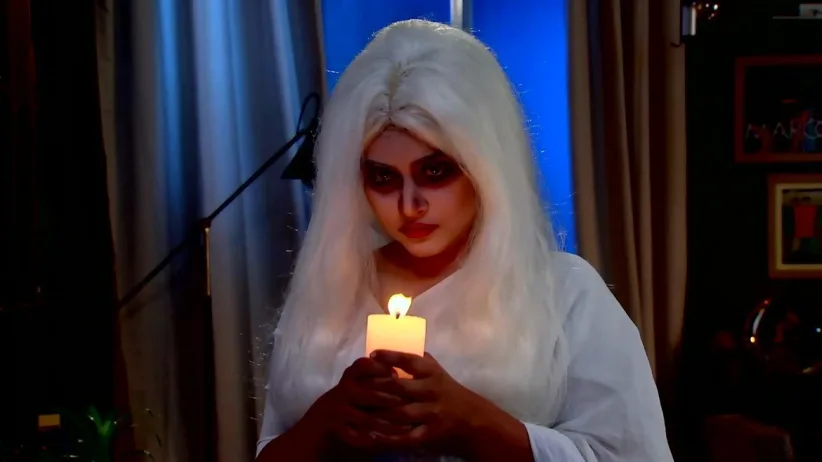 Anjie Faints when She Sees Ghosts