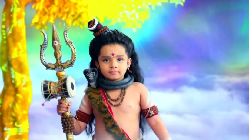 Shiva Gives the 'Kalpavriksha' to Daruka