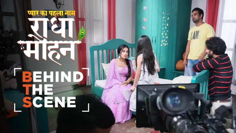 Mohan Shouts at Gungun | Behind the Scenes | Pyar Ka Pehla Naam Radha Mohan