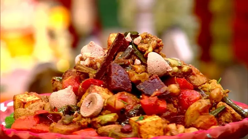 Mutton Shahi Polao and Enchor Chingri’r Kathi Kabab