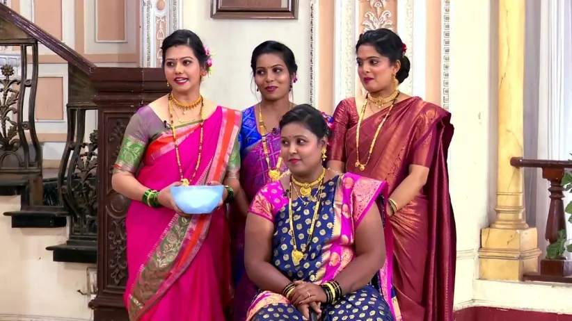 The Ladies Indulge in a Fun Game