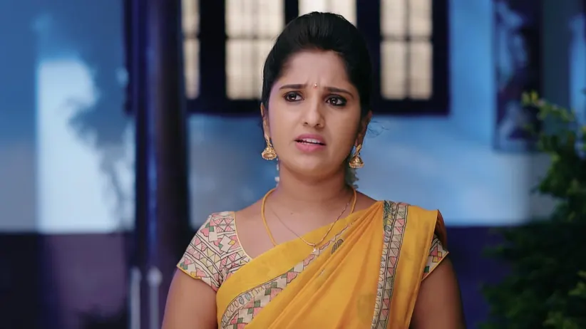 Divya Goes to the Temple at Night