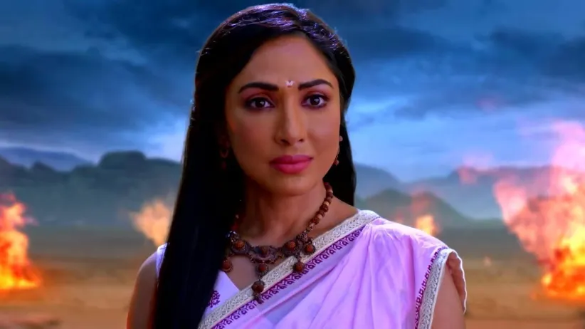 Goddess Parvati and Anusaya Argue