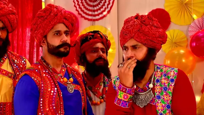Halla Party Is Dressed as Rajasthani Dancers