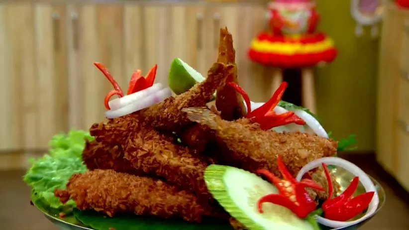 Gandhoraj Topse Fry and Katlar Cutlet