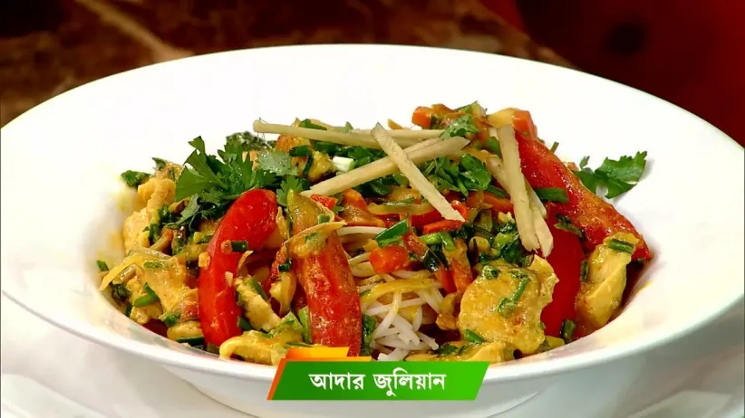 Tasty Laksha and Garlic Prawn Casserole