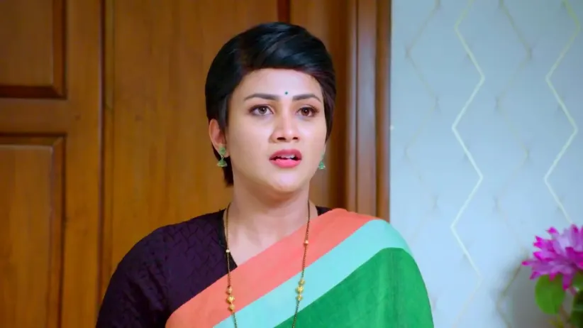 Karthik Helps Sathya Drape a Saree
