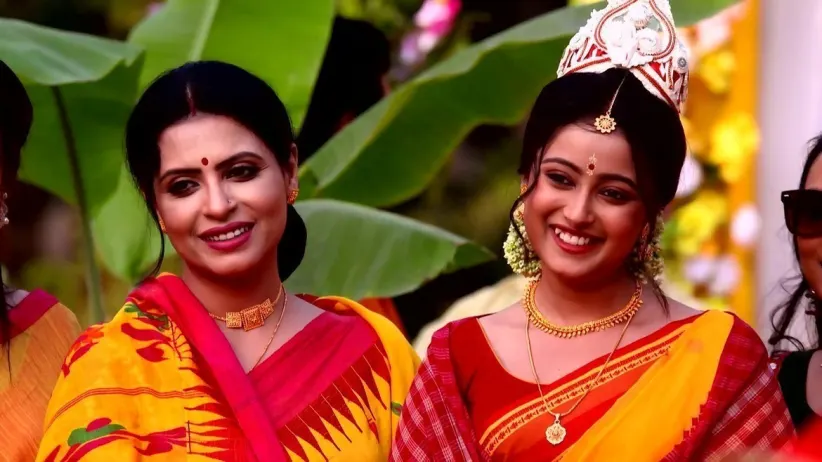 Parna and Srijan's 'Gaye Holud' 