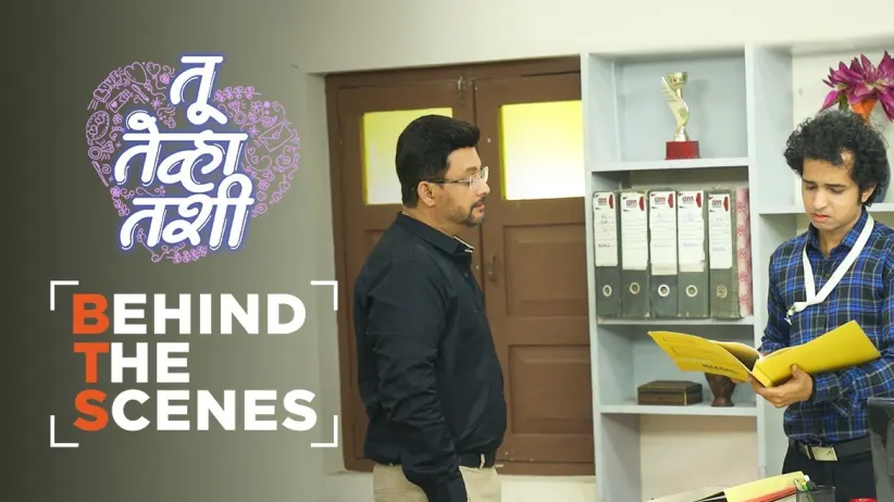 Saurabh Scolds the Office Staff | Behind The Scenes | Tu Tevha Tashi