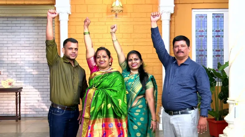 Dakshata and Sayali's Battle to Win the Paithani