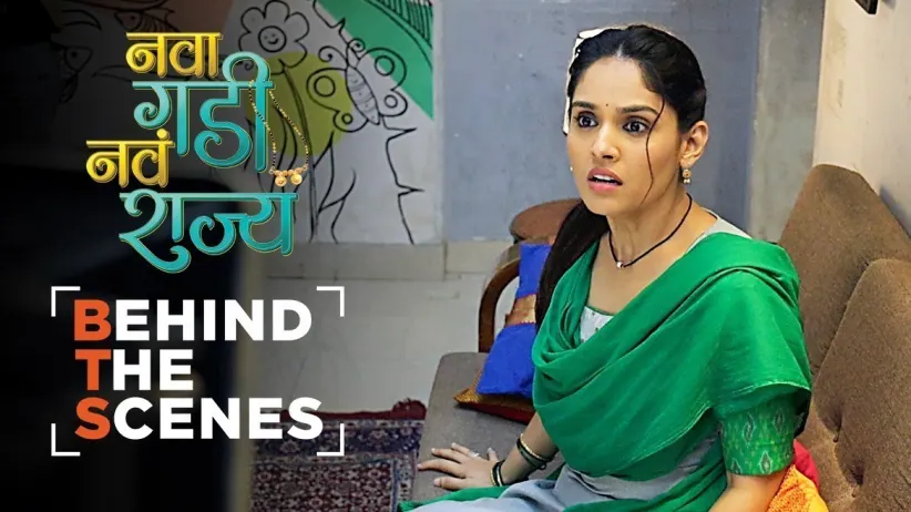 Raghav Learns the Truth about the Mangalsutra | Behind The Scenes | Nava Gadi Nava Rajya