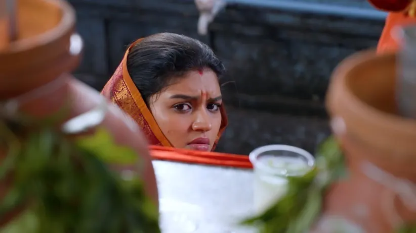 The Goddess Blesses Parvathy