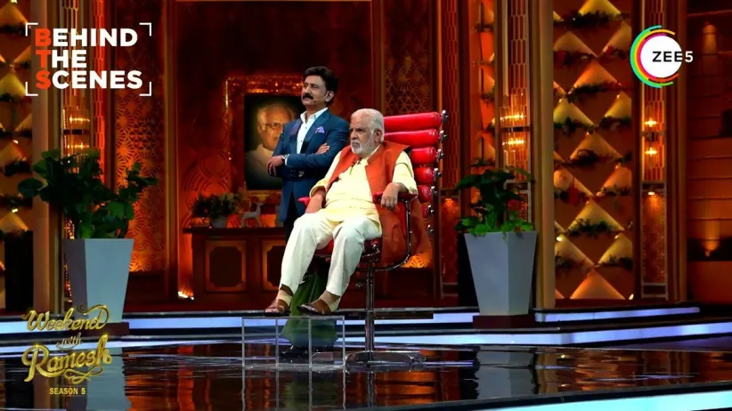 Dattanna Prepares for the Interview | Behind The Scenes | Weekend With Ramesh – Season 5