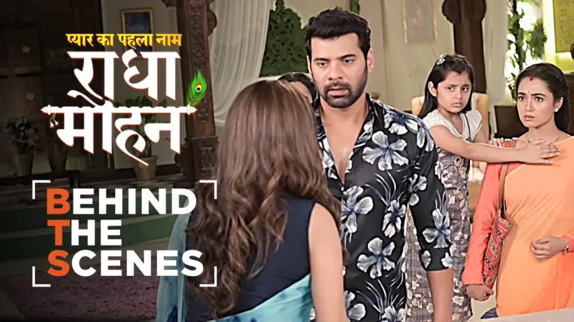 Damini and Radha Get into a Fight | Behind The Scenes | Pyar Ka Pehla Naam Radha Mohan