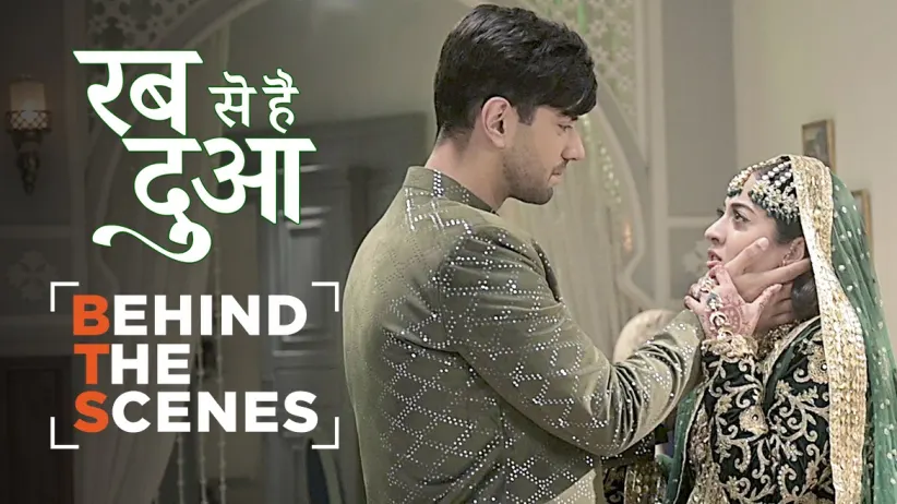 Dua Objects to Haider's Second Marriage | Behind The Scenes | Rabb Se Hai Dua