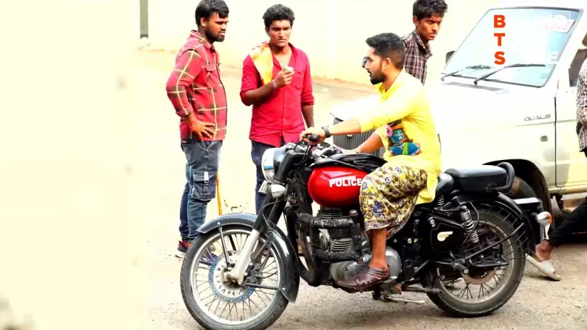 Karthik's Fight Sequence to Save Radhika | Behind the Scenes | Radhaku Neevera Pranam