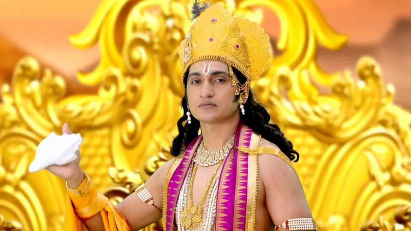 Lord Krishna Uses His Special Weapon