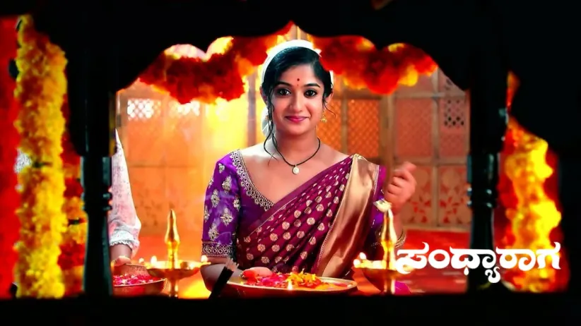 Aadhya Helps Rajalakshmi with Her Puja