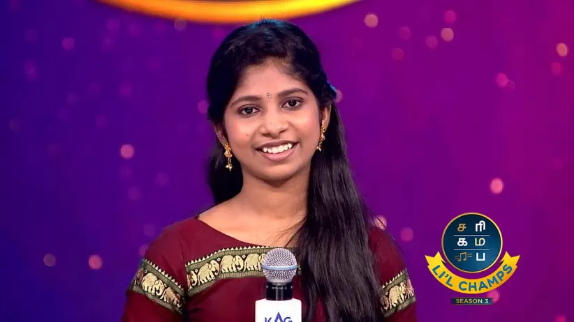An Emotional Moment for Abhirami