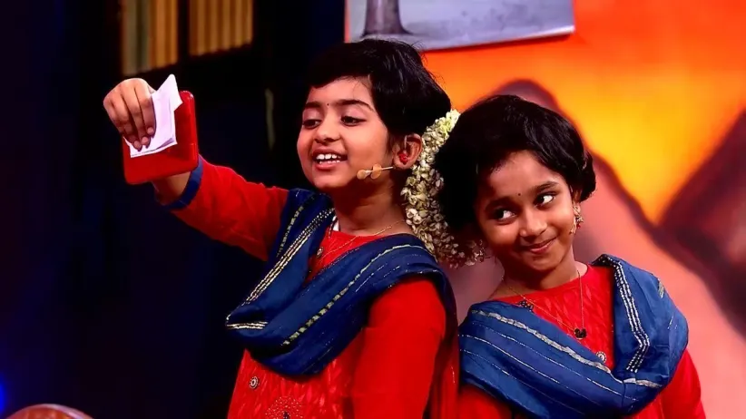 Sahrudha and Krithika Join a Skit
