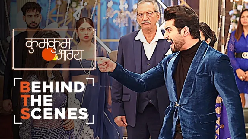 Akshay Calls Prachi Characterless | Behind The Scenes | Kumkum Bhagya