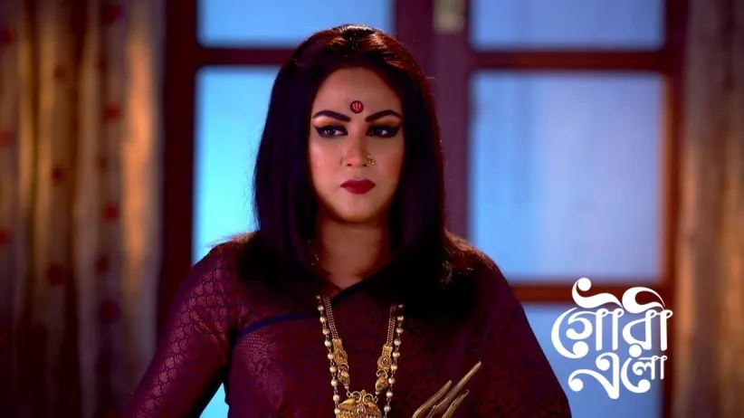 Gouri Prepares for the Puja on Koushiki Amavasya