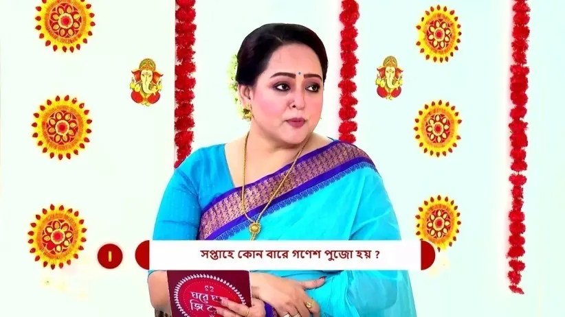 Somdatta's Support to Debashish l Ghore Ghore Zee Bangla