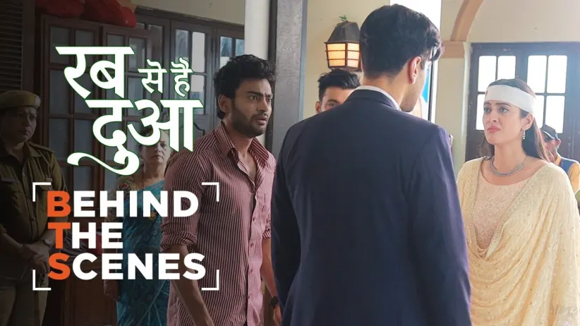Dua and Haider Argue over Ruhaan | Behind the Scenes | Rab Se Hai Dua
