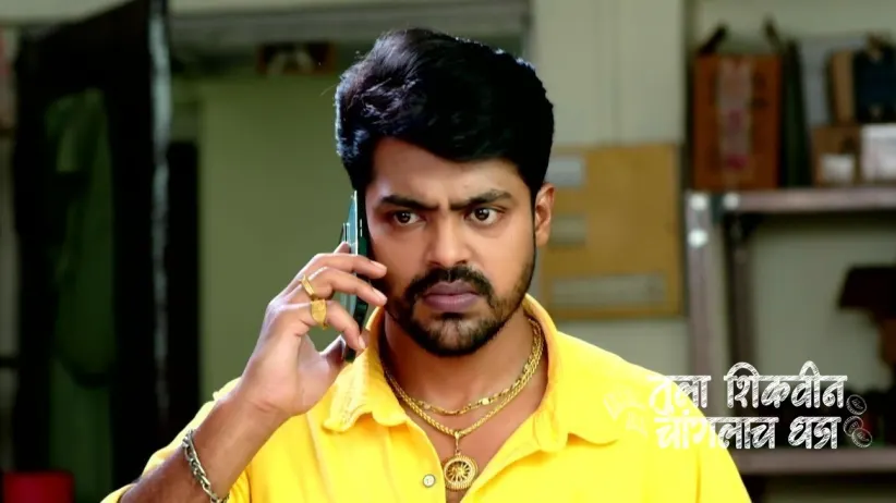 An Enraged Adhipati Threatens Charuhas
