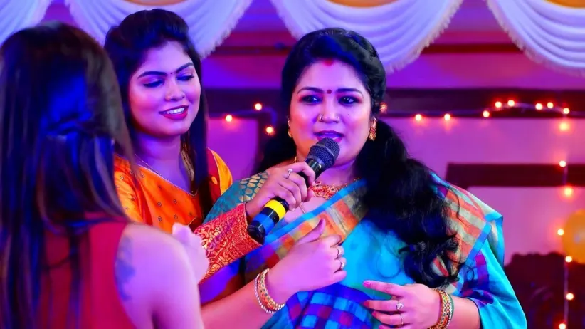 Lakshmi and Santosh Compete in Games