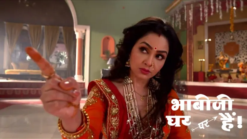Vibhuti Sees Anita with Michael