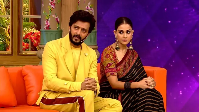 Riteish and Genelia Grace the Show