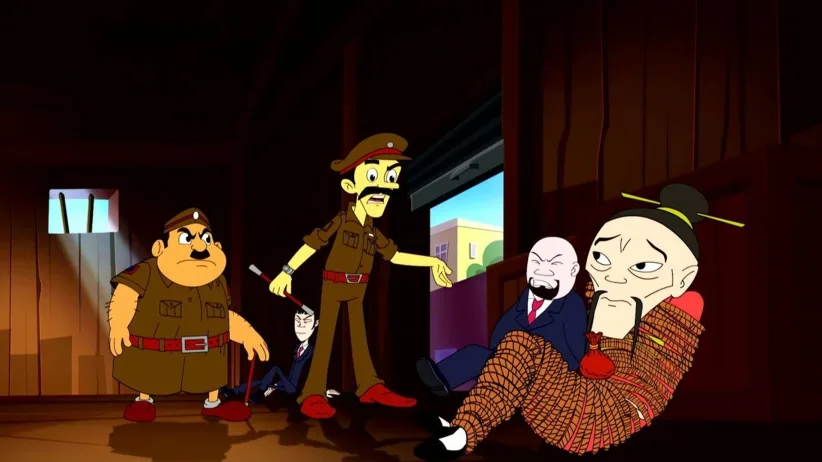 CHimpoo and Simpoo catch Rocky - Chimpoo Simpoo