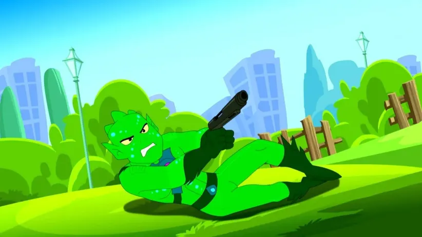 Chimpoo finds the stolen antique car - Chimpoo Simpoo