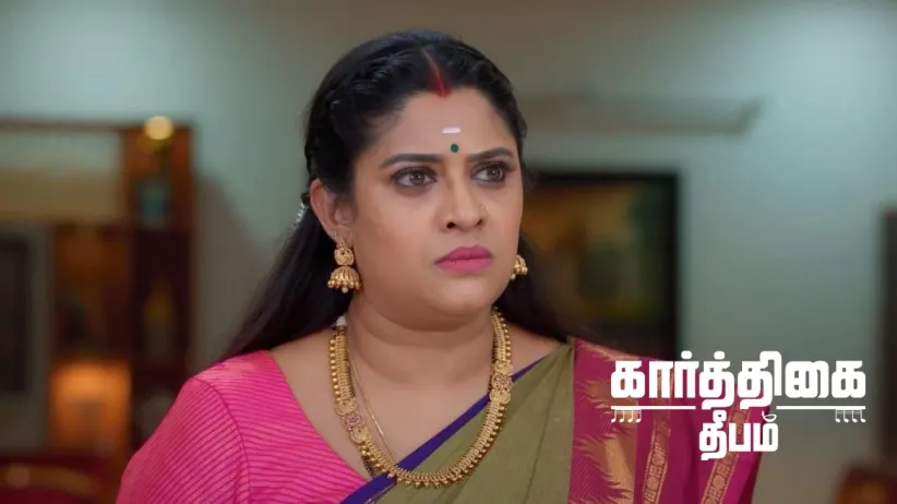 Aishwarya Argues with Abhirami