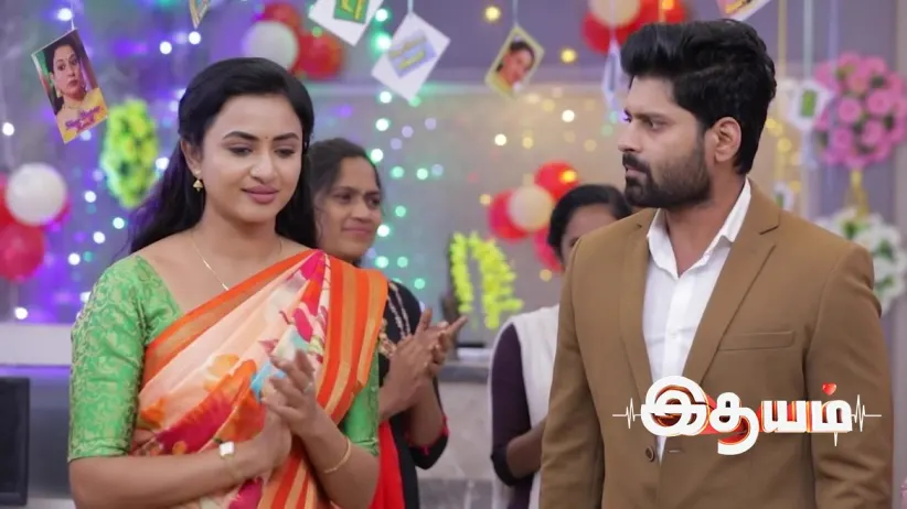 Bharathi Gives a Pleasent Surprise to Aadhi