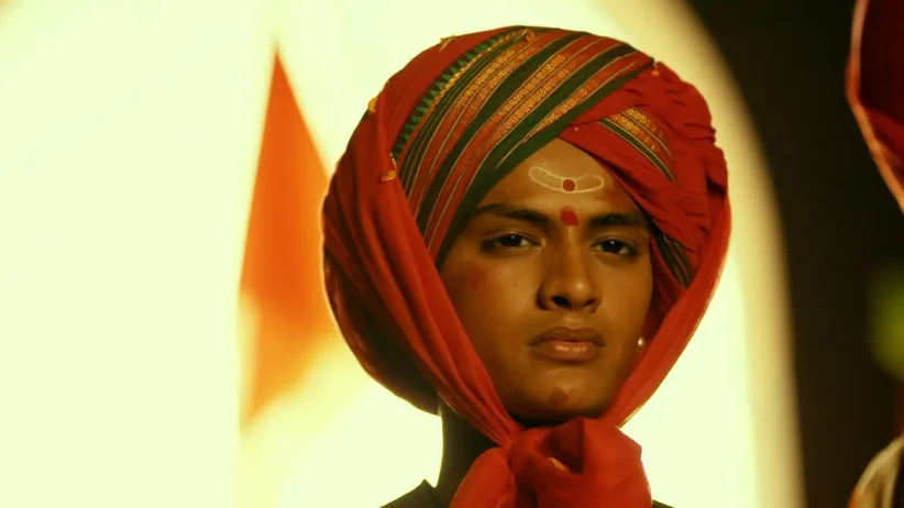 Kashibai Lights a Lamp for Bajirao