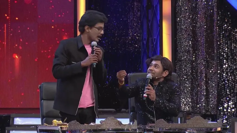 Hilarious Mimicry of Arjun Janya and Vijay Prakash | Drama Juniors Season 5